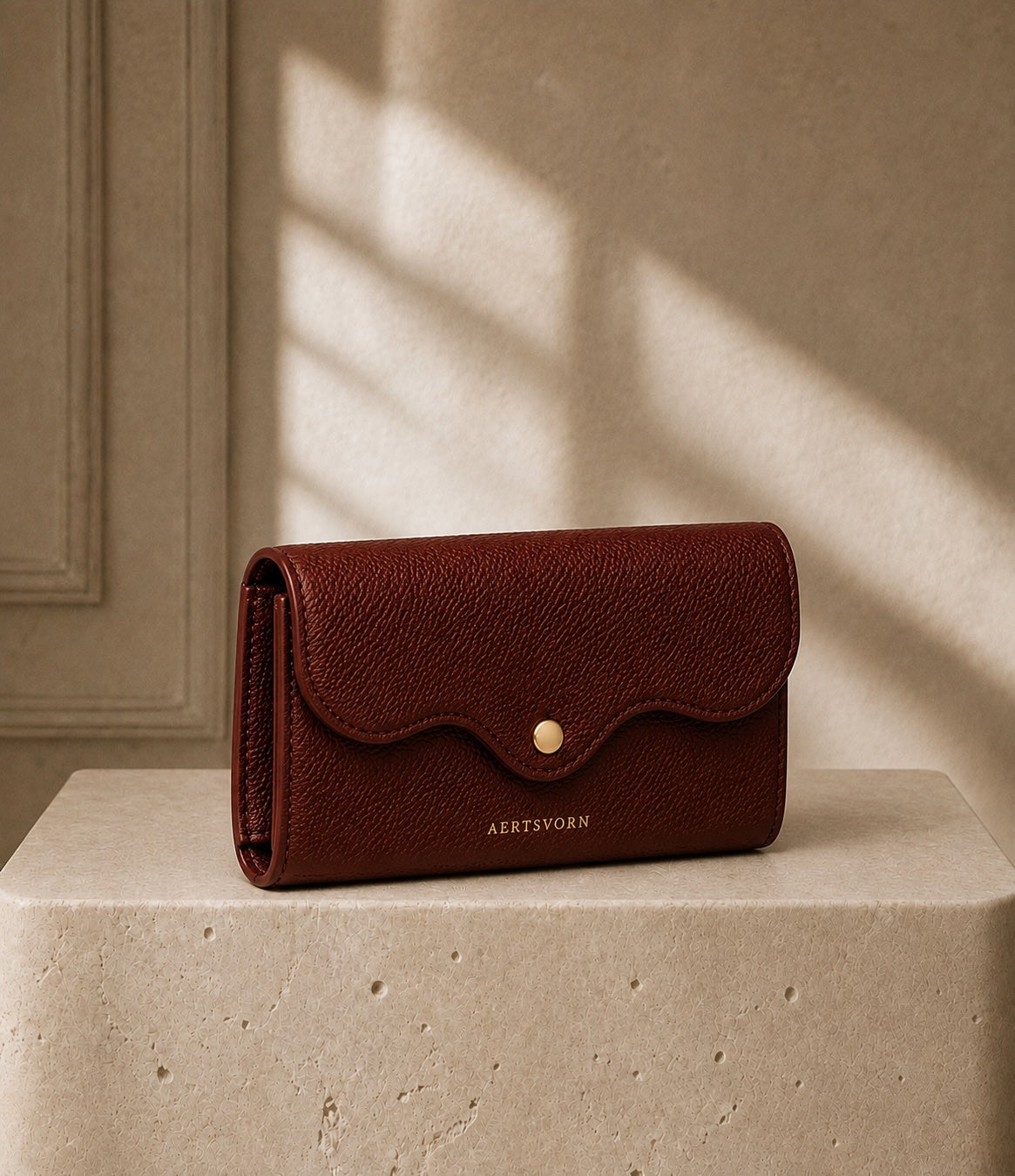 Cécile Long Wallet Noir Charbon