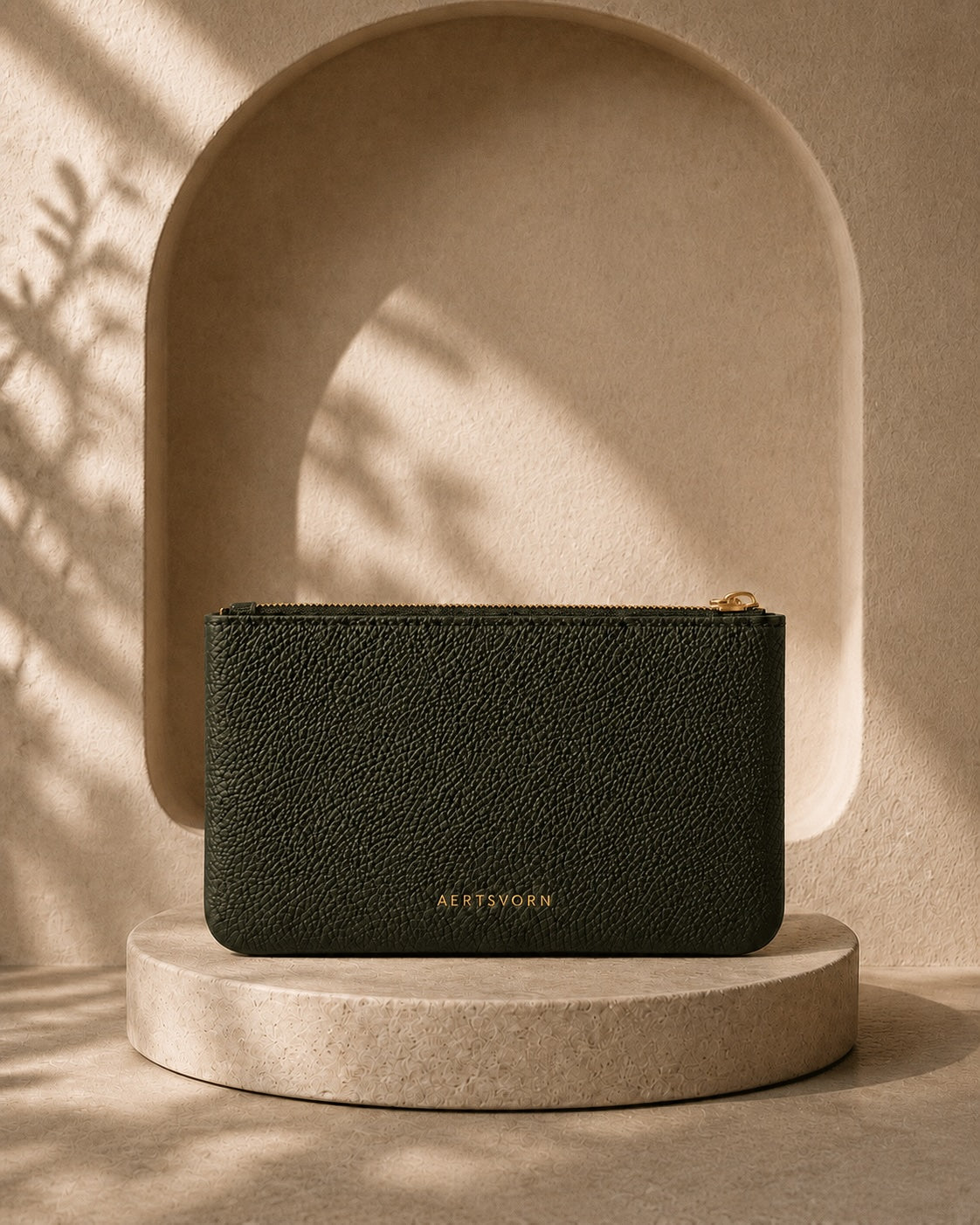 Élodie Pouch Wallet Noir Charbon